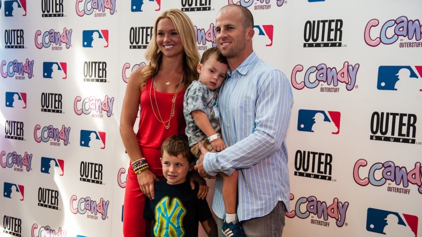 Children of the New York Yankees model the 2014 CCandy line during the CCandy Fashion Show at the MLB Fan Cave Thursday, August 8, 2013, at Broadway and 4th Street in New York City.
