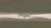 Watch: Pilot makes emergency belly landing at Arlington airport